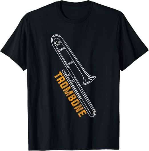 Trombonist Jazz Musician Trombone Player Gift Trombone TShirt Amazon